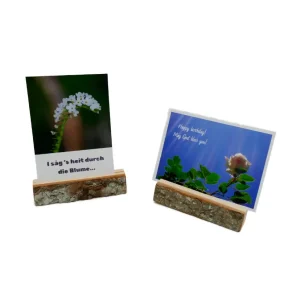 Ständer für einzelne Karten - rustikal, Display